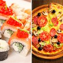 Вкусная пицца и роллы с доставкой