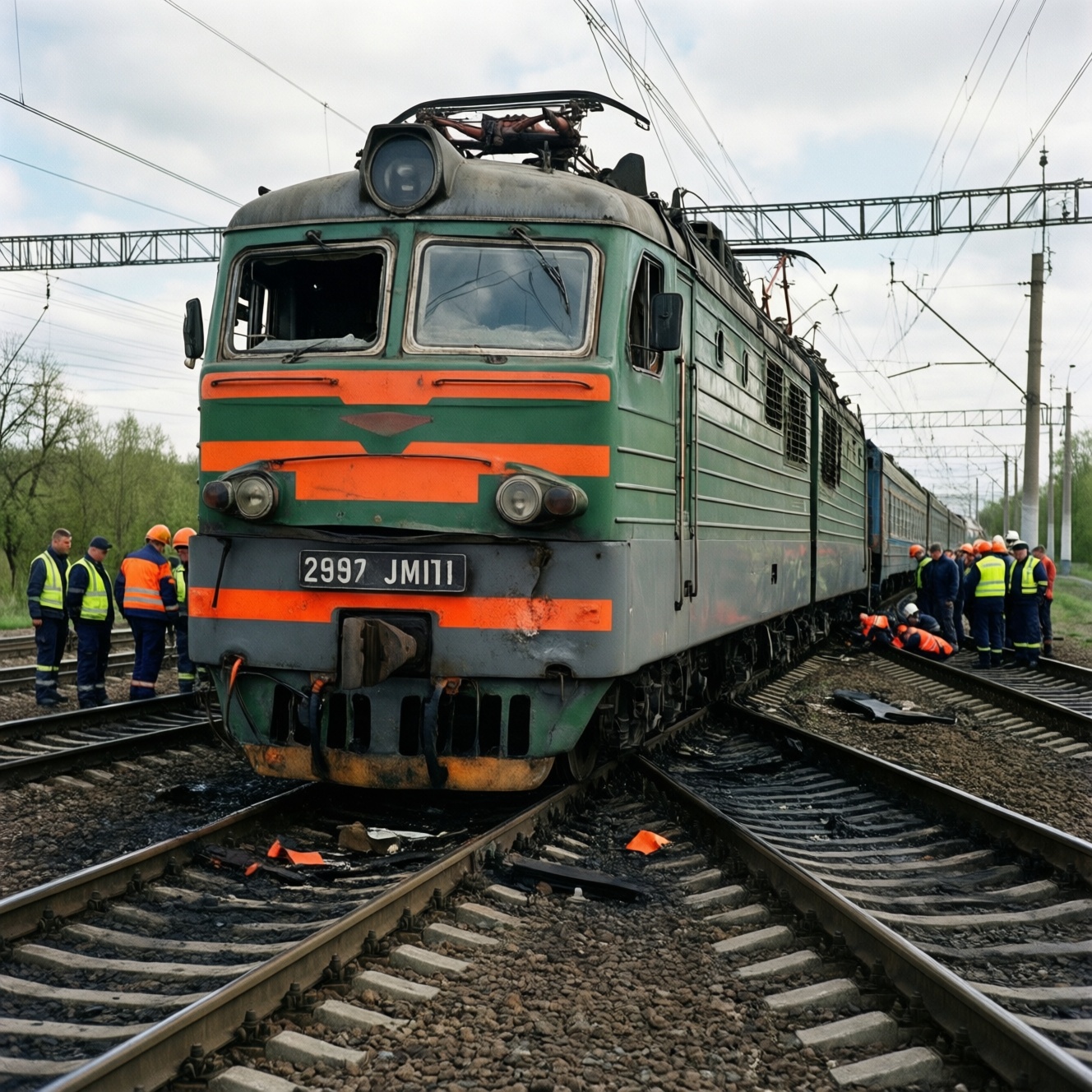 Россия нанесла удар по электровозу в Ковеле: повреждена железнодорожная инфраструктура